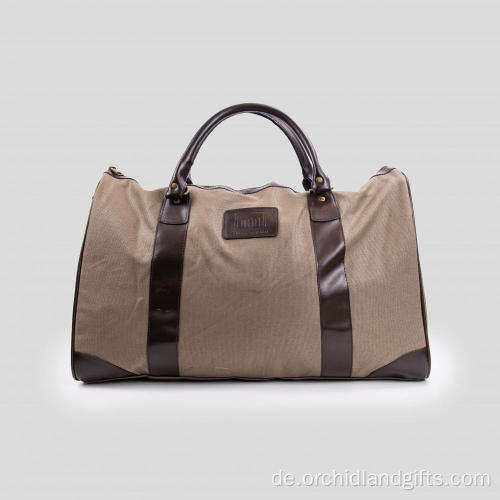 Khaki große Kapazitäts -Reise -Fitnessstudio -Tasche